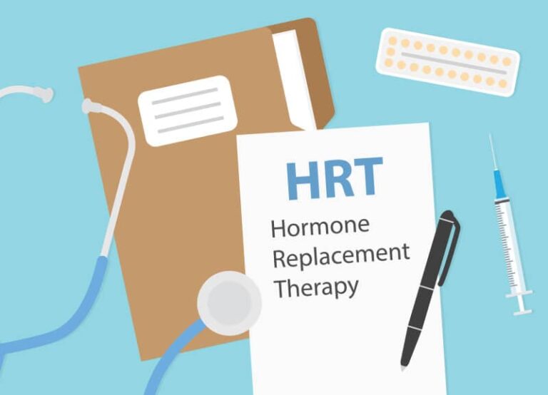 patient card with Hormone Replacement Therapy